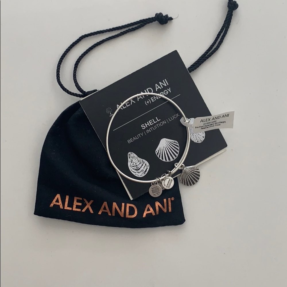 Alex and Ani shell bracelet